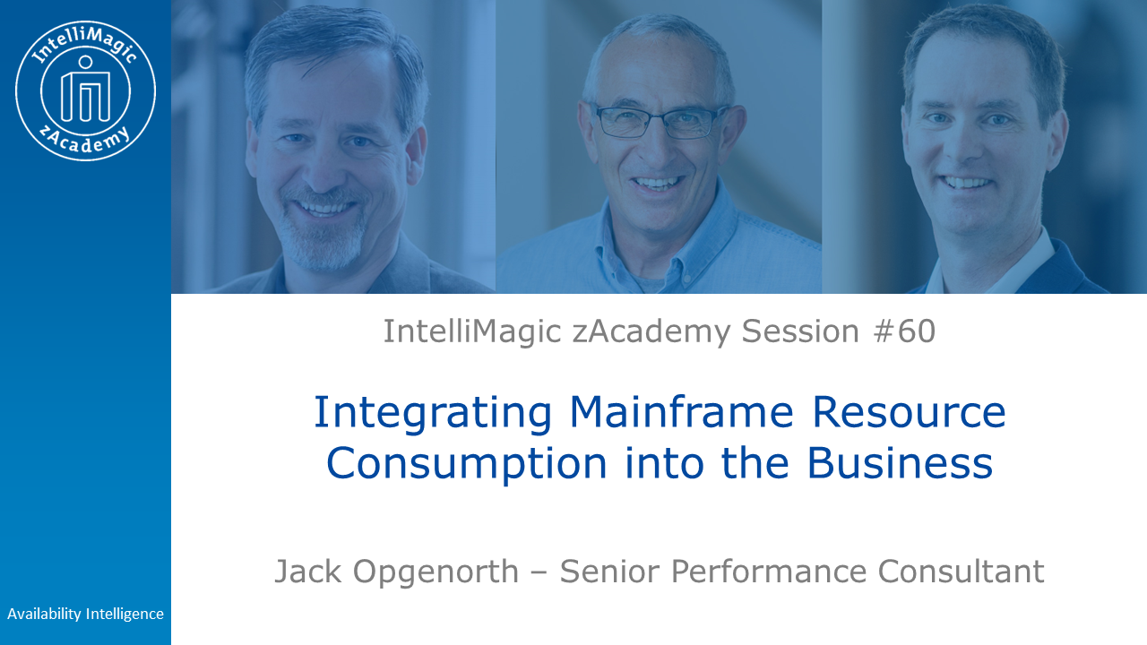 Integrating Mainframe Resource Consumption into the Business 